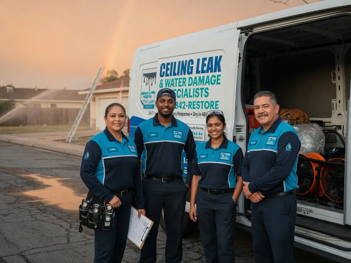 Ceiling Leak Cleanup company in Hilltown, PA